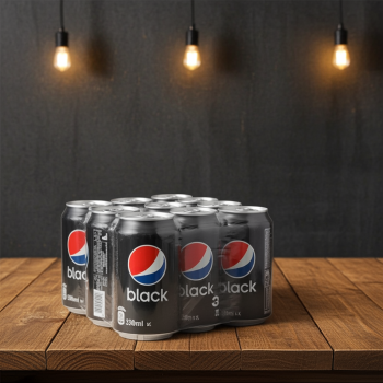 Preview: Pepsi Black - Pack 330ml x 24
